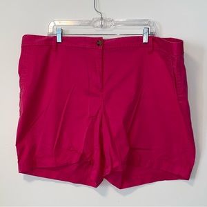 Plus Size Talbots Pink Shorts